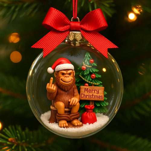 🌲Christmas Gift 50% Off--Bigfoot Ornament