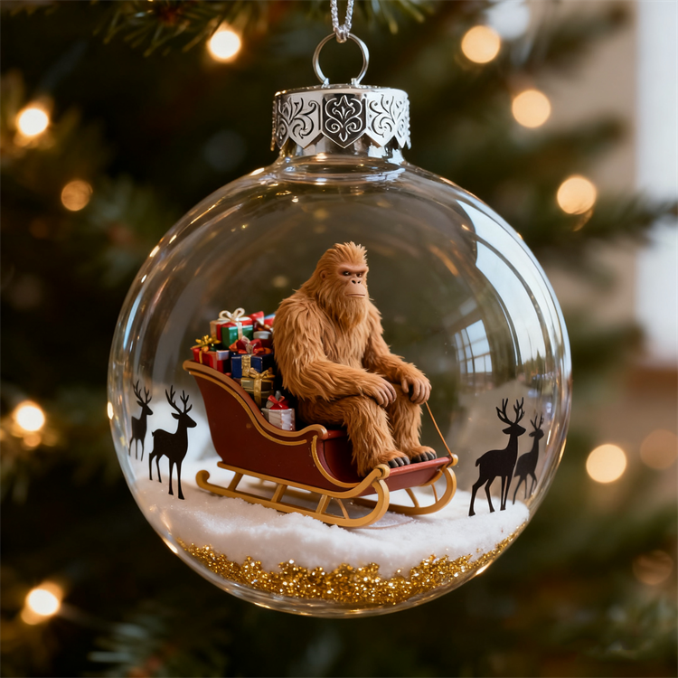 🌲Christmas Gift 50% Off--Bigfoot Ornament
