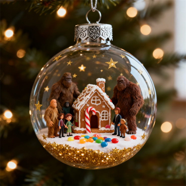 🌲Christmas Gift 50% Off--Bigfoot Ornament