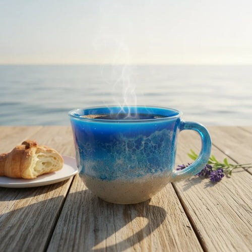 🔥Last Day 50% OFF-🌊Ocean Breeze Glass Mug