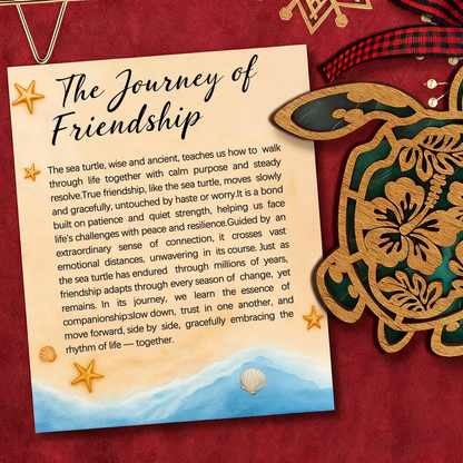 🔥HOT SALE 49% OFF - 🐢Friendship Sea Turtle Ornament