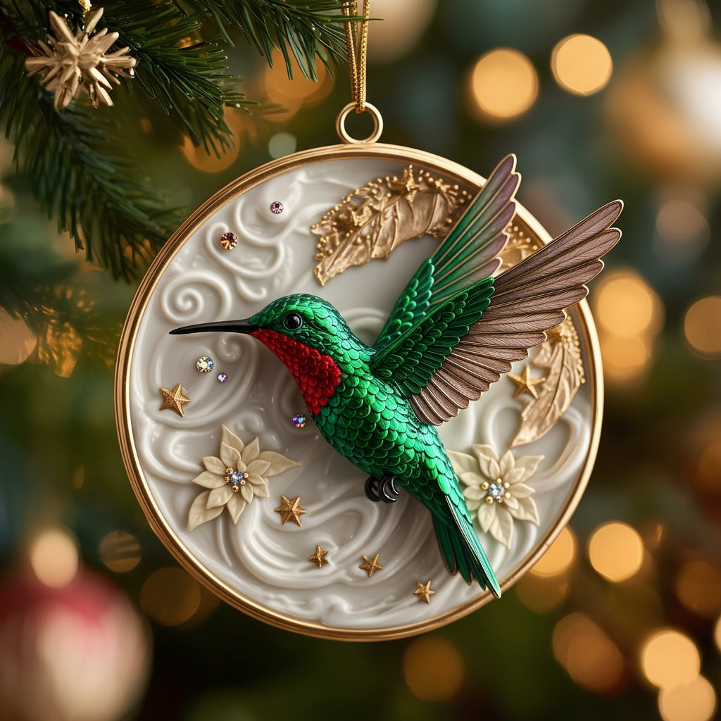🎄Christmas Gift 50% Off--The "Heavenly Messengers" Collection: Enamel & Crystal Bird Ornaments