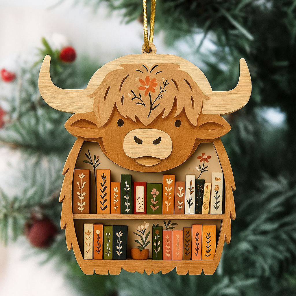 🌲Christmas Gift 50% Off--Owl Bookshelf Ornament