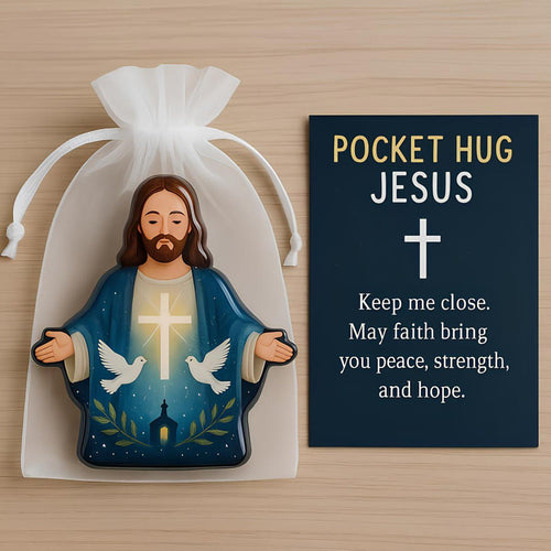 🌲Christmas Gift 50% Off--✝️Pocket Hug Jesus Gift