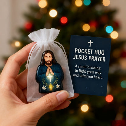 🌲Christmas Gift 50% Off--✝️Pocket Hug Jesus Gift