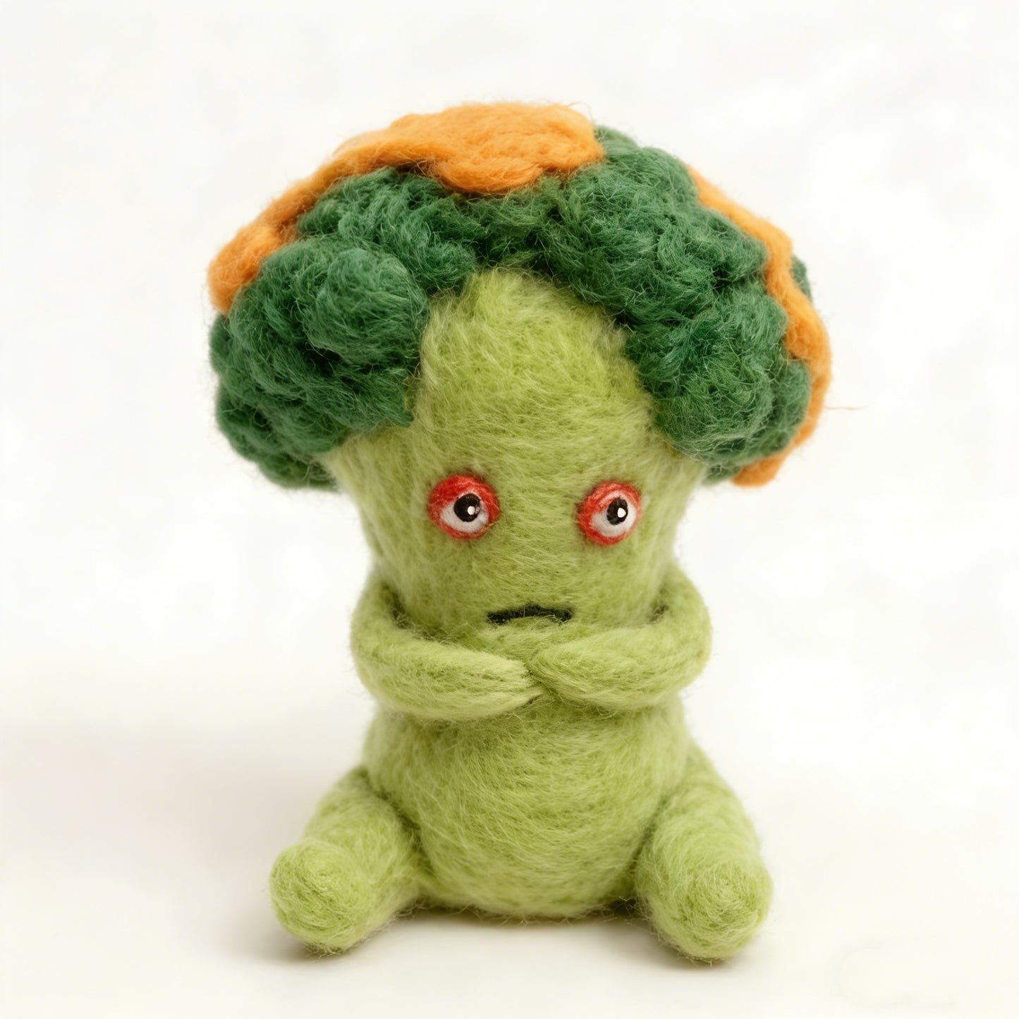 🎄Christmas Gift 50% Off--😆Handcrafted Funny Felt Vegetable Friends —50% Off！Every Veggie Has Its Own Attitude✨