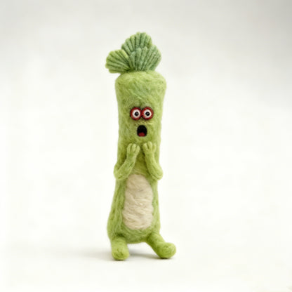 🎄Christmas Gift 50% Off--😆Handcrafted Funny Felt Vegetable Friends —50% Off！Every Veggie Has Its Own Attitude✨
