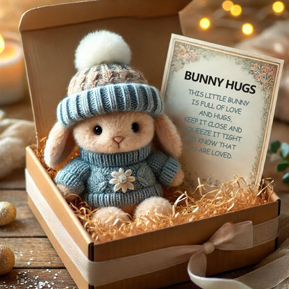Handmade Mini Bunny Hug Cute Easter Gift🎁