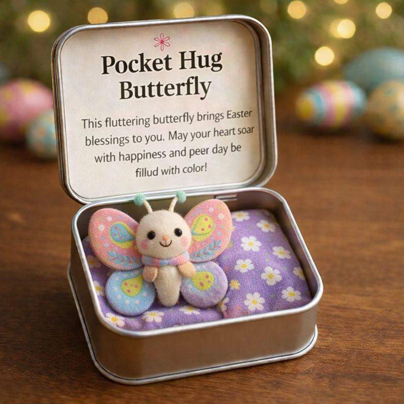 🔥LAST DAY - ✝️Easter Pocket Hug Box – Mini Comfort Gift for Spring & Faith🐣