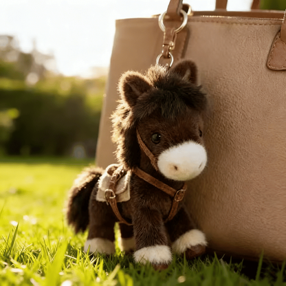 🔥🔥New Year Gift--Plush Pony Bag Charm and Keychain 🐎✨2026 Year of the Horse Gift 🎁Perfect for Lovers, Family & Kids!