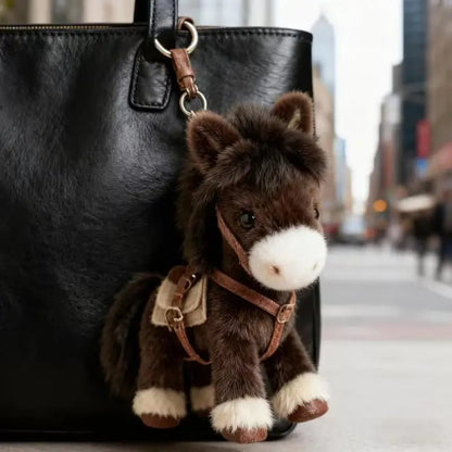 🔥🔥New Year Gift--Plush Pony Bag Charm and Keychain 🐎✨2026 Year of the Horse Gift 🎁Perfect for Lovers, Family & Kids!