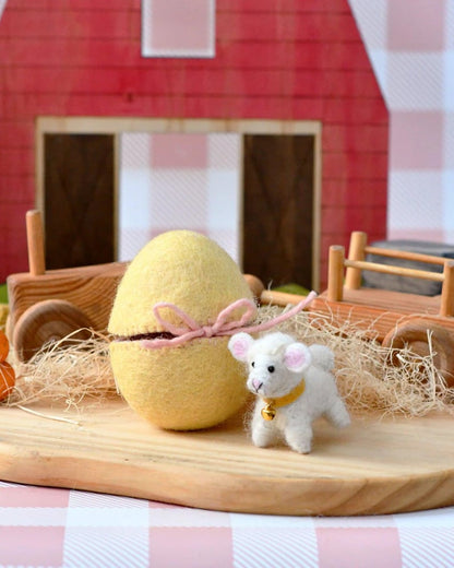 🔥🔥New Year--Surprise Easter Egg from Wool Felt