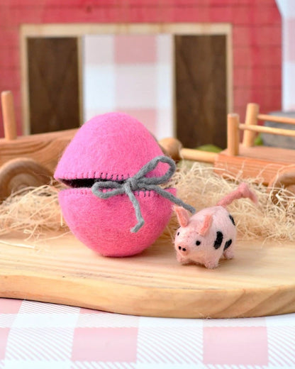 🔥🔥New Year--Surprise Easter Egg from Wool Felt