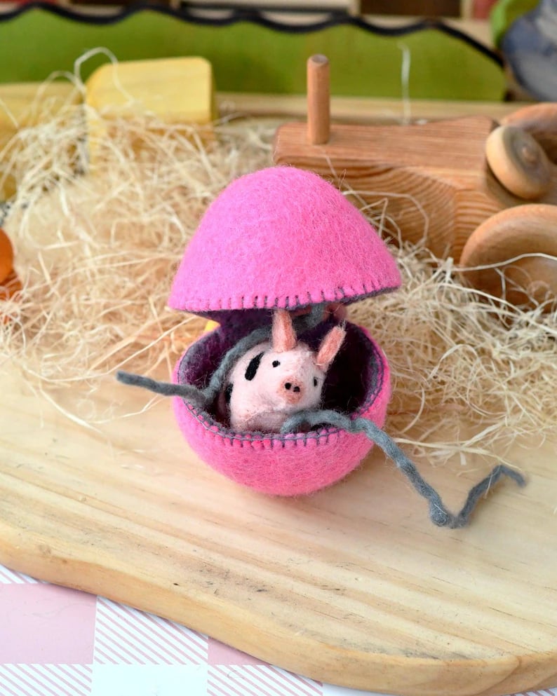 🔥🔥New Year--Surprise Easter Egg from Wool Felt