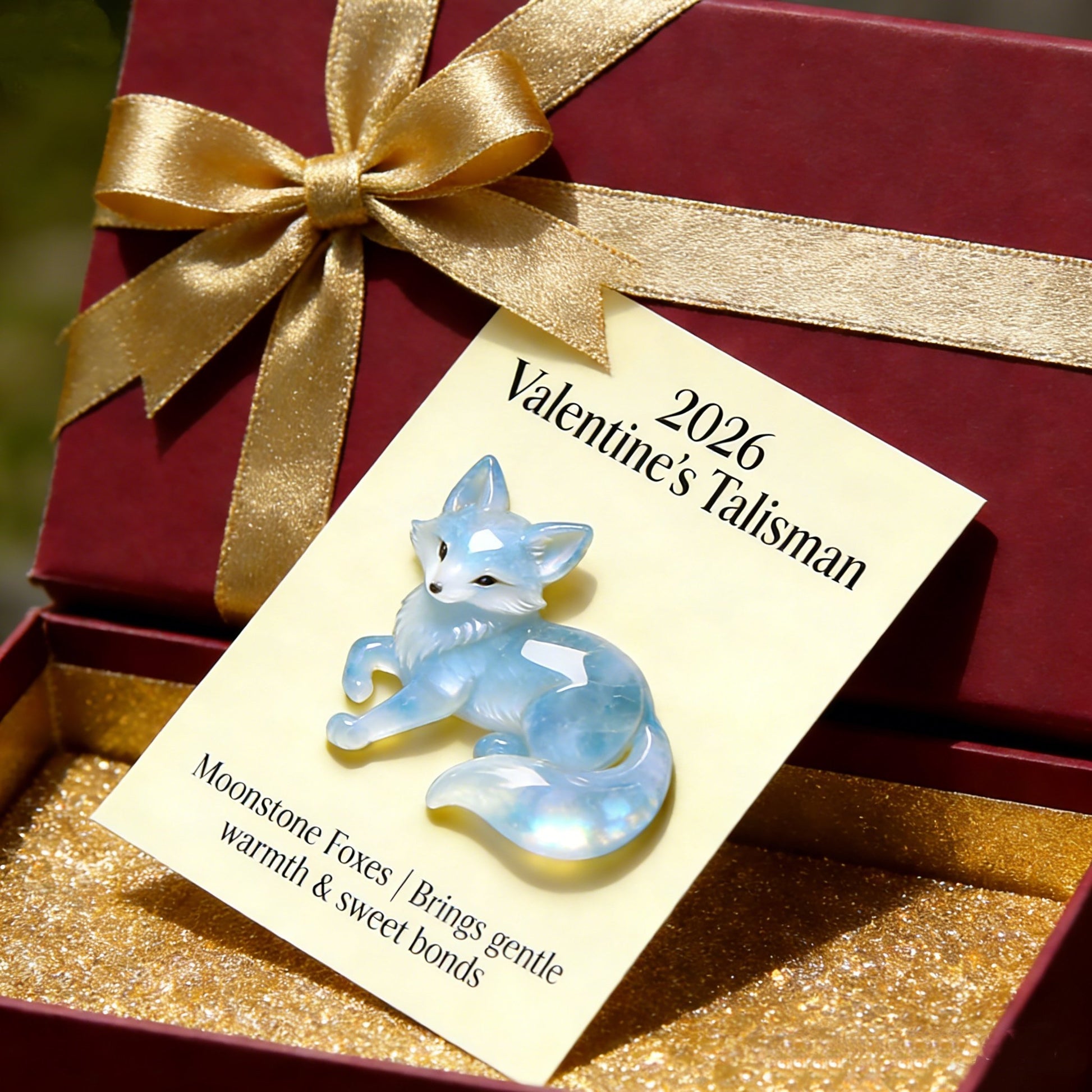 🔥🔥New Year Gift--Fox--Symbol of Gentle Warmth & Sweet Bonds💎