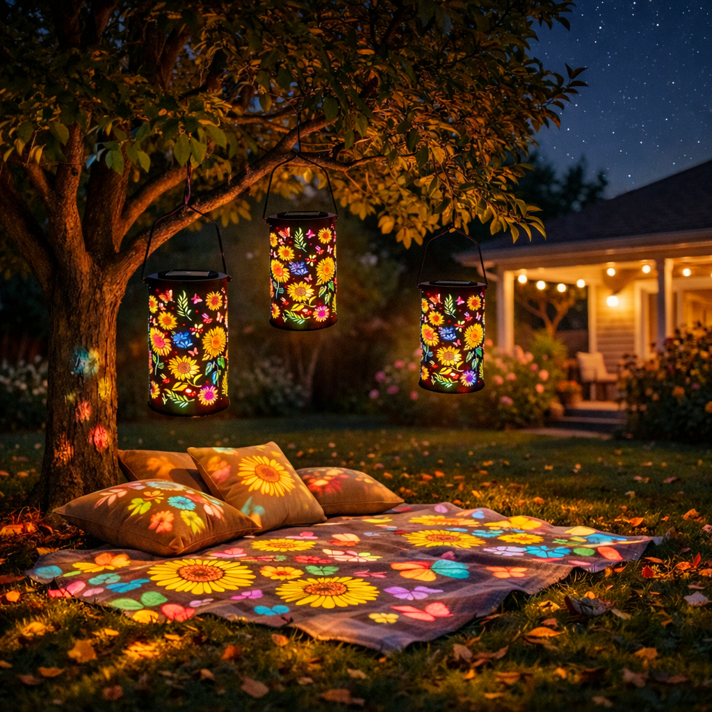 💖🎁2026 Mother's Day Gifts 50% Off--Colorful Sunflower Glow Solar Garden Lantern