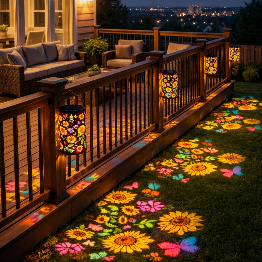 💖🎁2026 Mother's Day Gifts 50% Off--Colorful Sunflower Glow Solar Garden Lantern