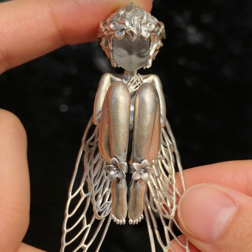 🔥HOT SALE 49% OFF😇Silent Angel Pendant✨