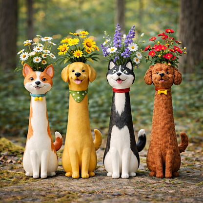 😻2026 Mother's Day Gifts 50% Off--💖🎁Mini Quirky Cat Vase
