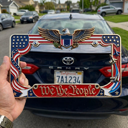 🚗🚗July 4th Gift Hot Sale--Vietnam Veteran Tribute License Plate Frame | Perfect for Front & Rear Use