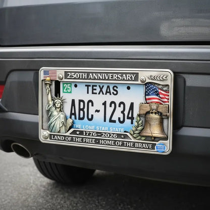 🦅🦅LAST DAY 49% OFF-🔥250th Anniversary Commemorative License Plate Frame