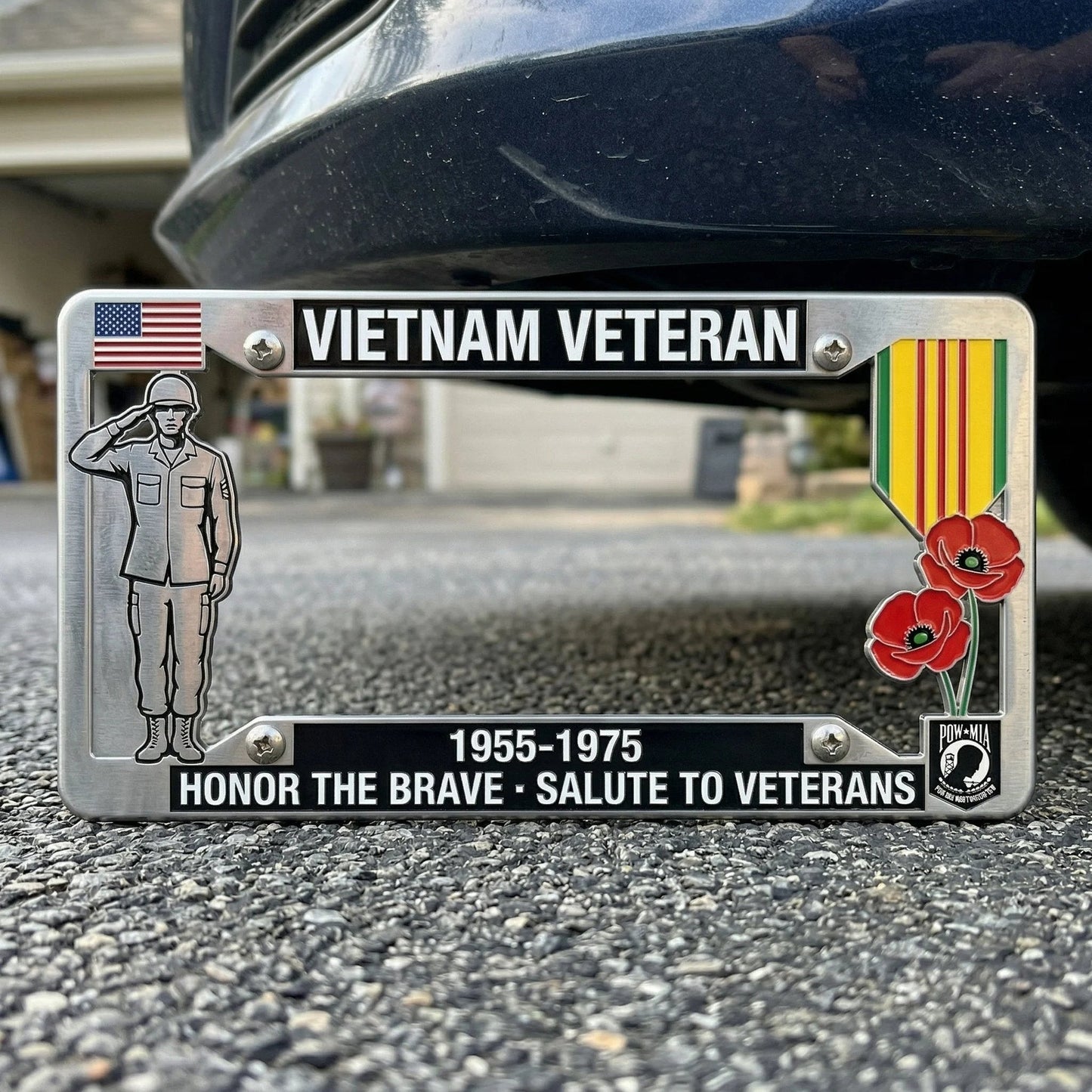🦅🦅July 4th Gift Hot Sale--250th Anniversary Commemorative License Plate Frame