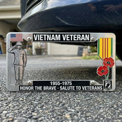 🦅🦅July 4th Gift Hot Sale--250th Anniversary Commemorative License Plate Frame