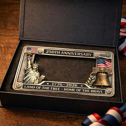 🚗🚗July 4th Gift Hot Sale--Vietnam Veteran Tribute License Plate Frame | Perfect for Front & Rear Use