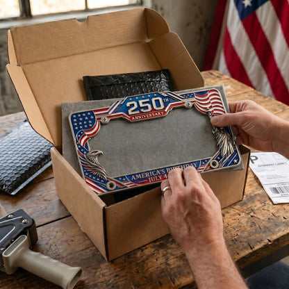 🚗🚗July 4th Gift Hot Sale--Vietnam Veteran Tribute License Plate Frame | Perfect for Front & Rear Use