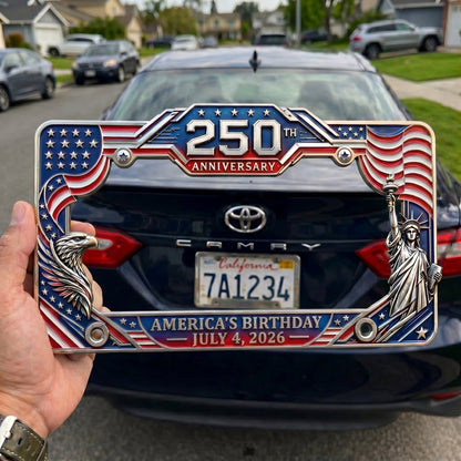 🚗🚗July 4th Gift Hot Sale--Vietnam Veteran Tribute License Plate Frame | Perfect for Front & Rear Use