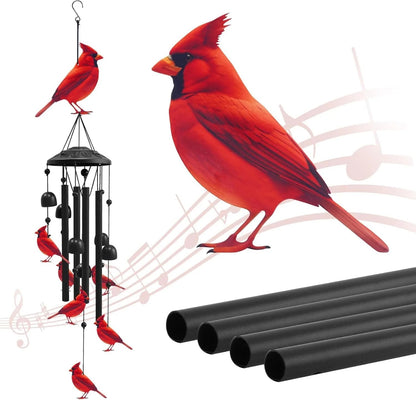 Handcrafted Retro Hummingbird Wind Chimes