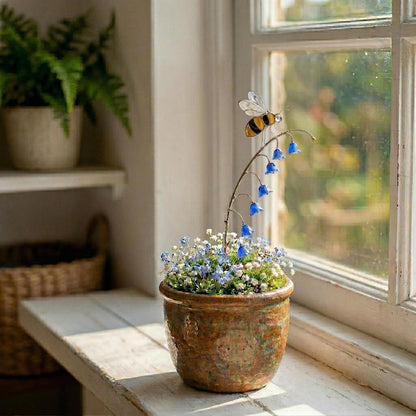 🌸 Garden Window Charm Stakes – Whimsical Nature Collection