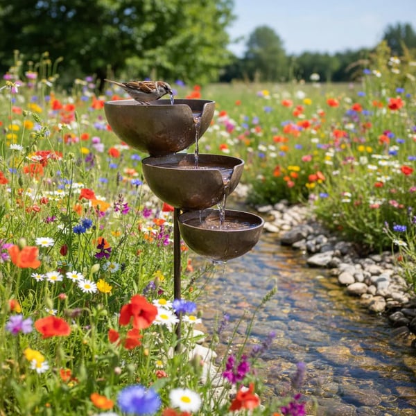 Last Day 50% OFF🔥Bring Life Back To Your Garden – Rain Catcher Bird Bath 🌿🐦