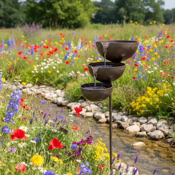 Last Day 50% OFF🔥Bring Life Back To Your Garden – Rain Catcher Bird Bath 🌿🐦