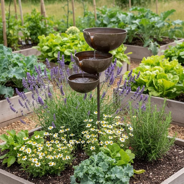 Last Day 50% OFF🔥Bring Life Back To Your Garden – Rain Catcher Bird Bath 🌿🐦