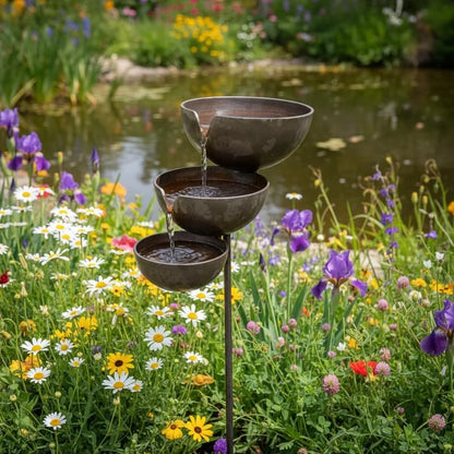 Last Day 50% OFF🔥Bring Life Back To Your Garden – Rain Catcher Bird Bath 🌿🐦