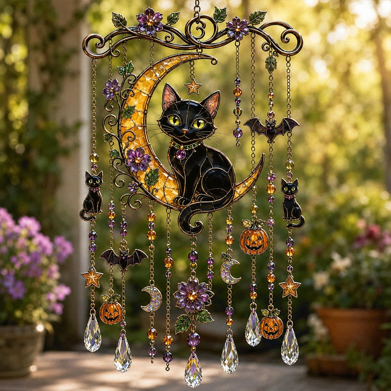 🎐🎐Halloween-Themed Crystal Wind Chime