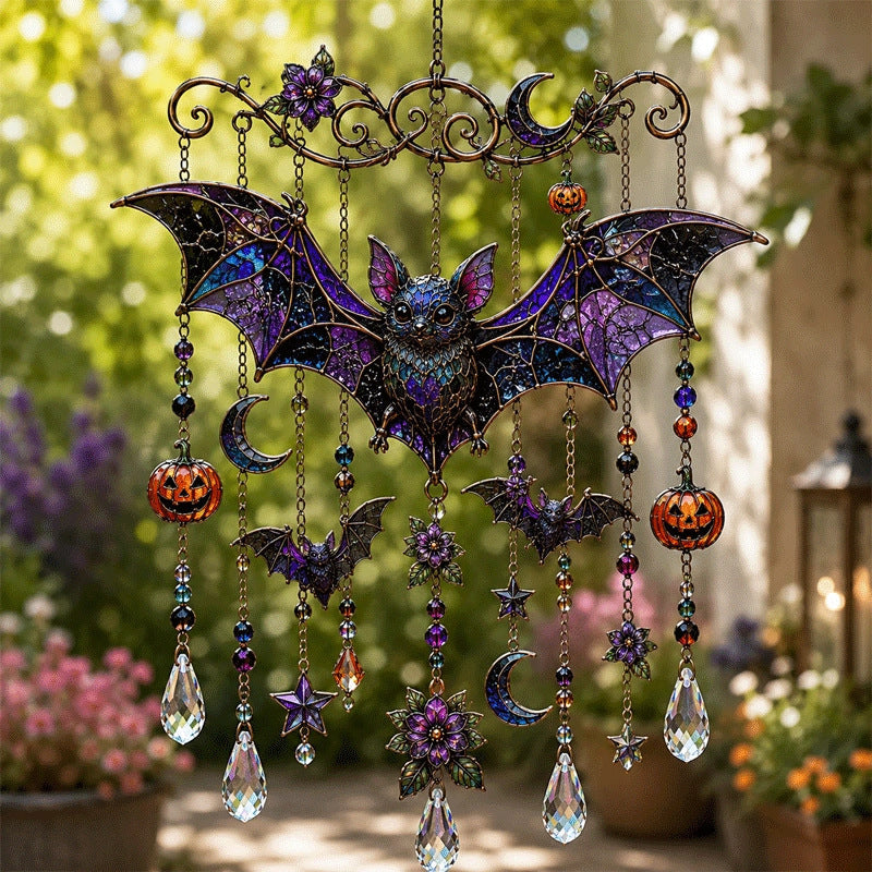 🎐🎐Halloween-Themed Crystal Wind Chime