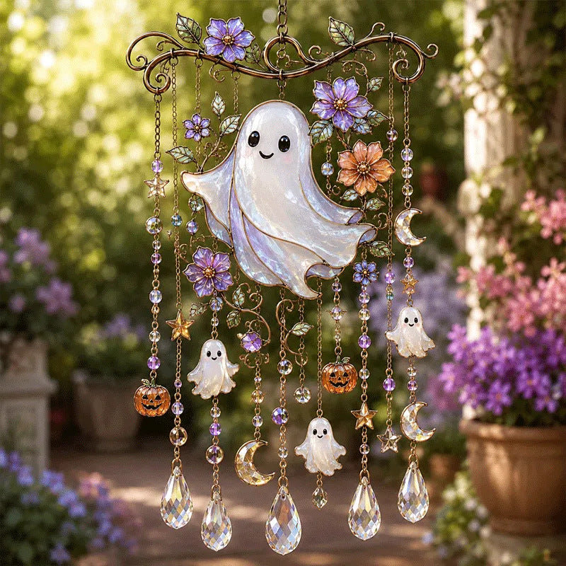 🎐🎐Halloween-Themed Crystal Wind Chime