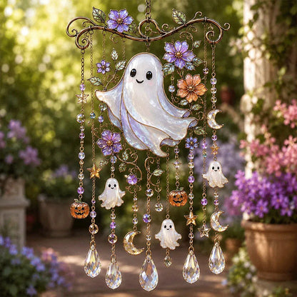 🎐🎐Halloween-Themed Crystal Wind Chime