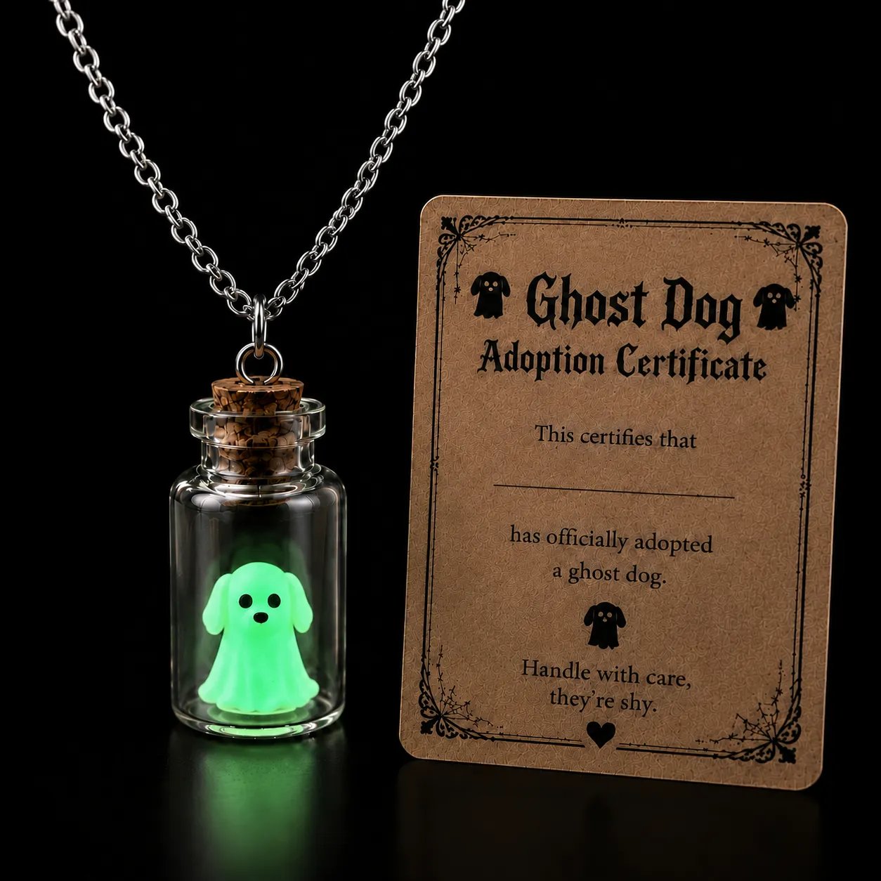 👻👻Ghost Adoption Necklace