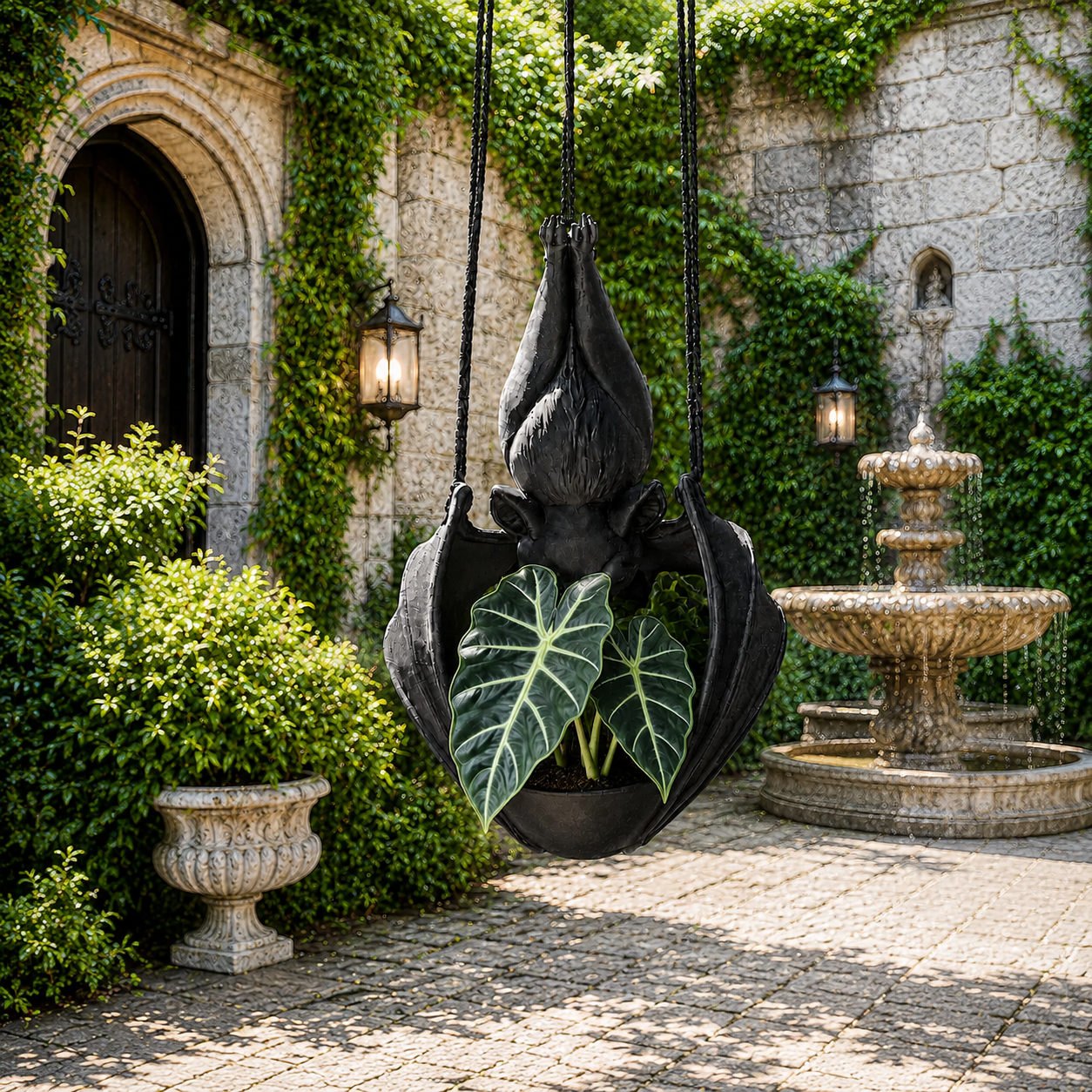 🎁Last Day 50% OFF - Hanging Bat Plant Pot