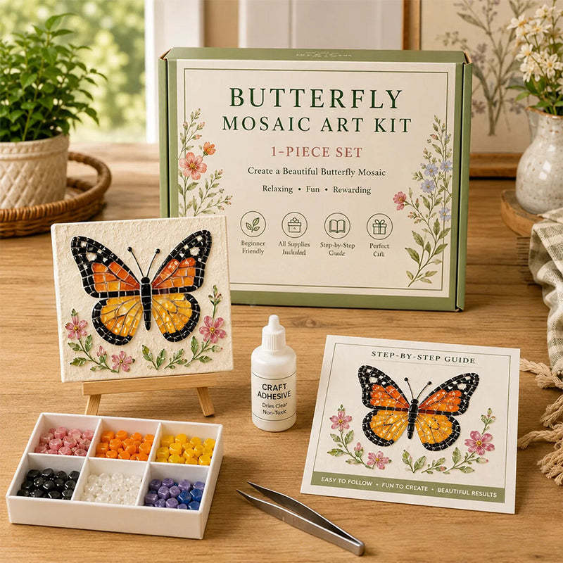 DIY Garden Mosaic Art Kit
