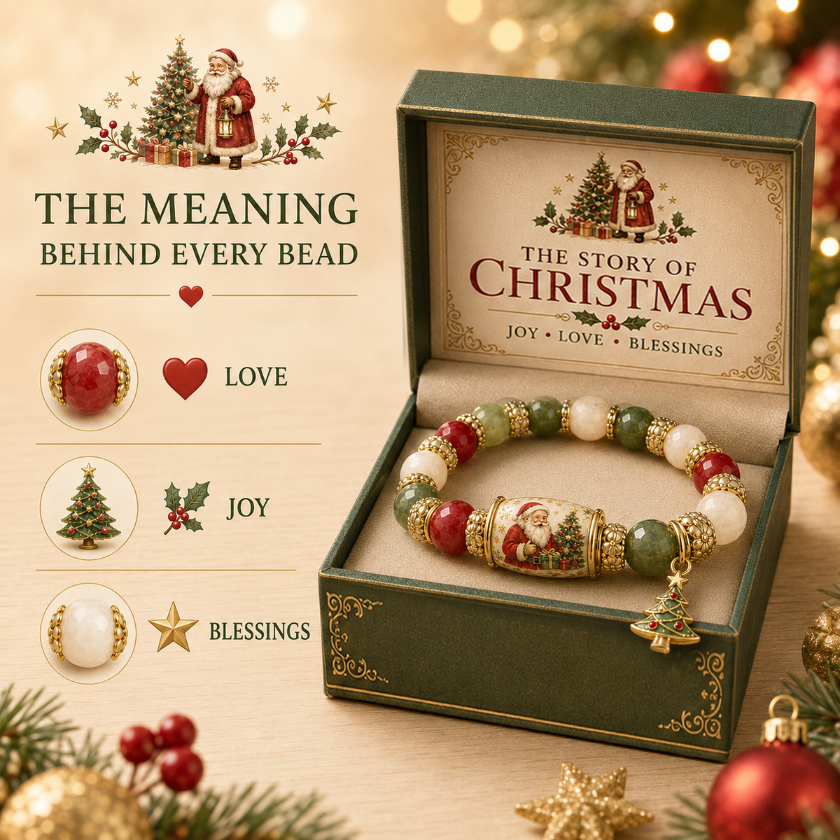 🎅🎅🎅Christmas Magic Bracelet 🎄 | 2026 Limited Edition — 50% OFF Holiday Sale