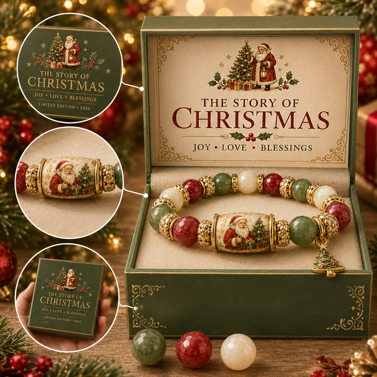 🎅🎅🎅Christmas Magic Bracelet 🎄 | 2026 Limited Edition — 50% OFF Holiday Sale