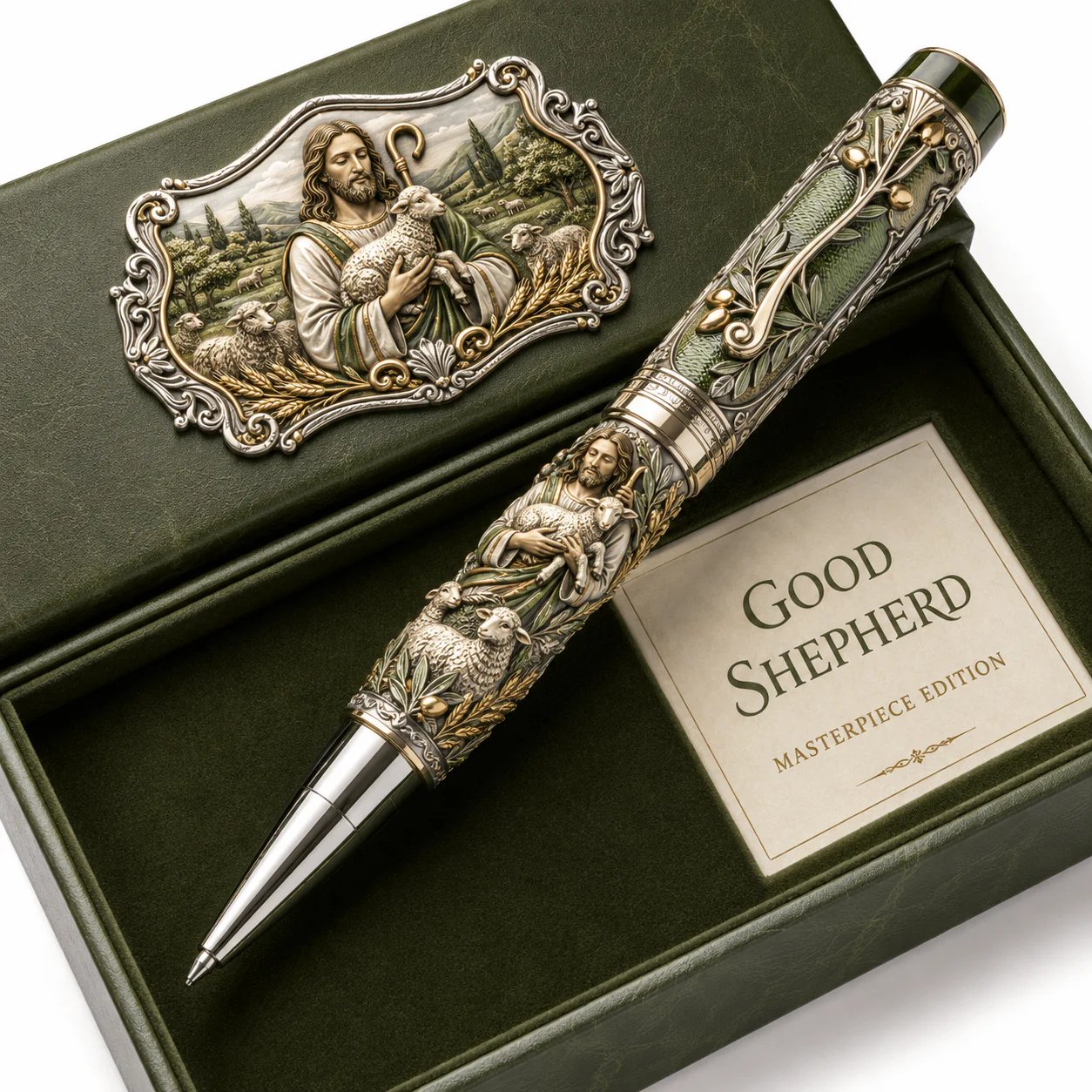 🔥🔥 LAST DAY 49% OFF – ✝️ Sacred Legacy Faith-Inspired Keepsake Pen Collection | 6 Devotional Designs for Prayer Journaling, Bible Study & Meaningful Christian Gifts 🖊️✨