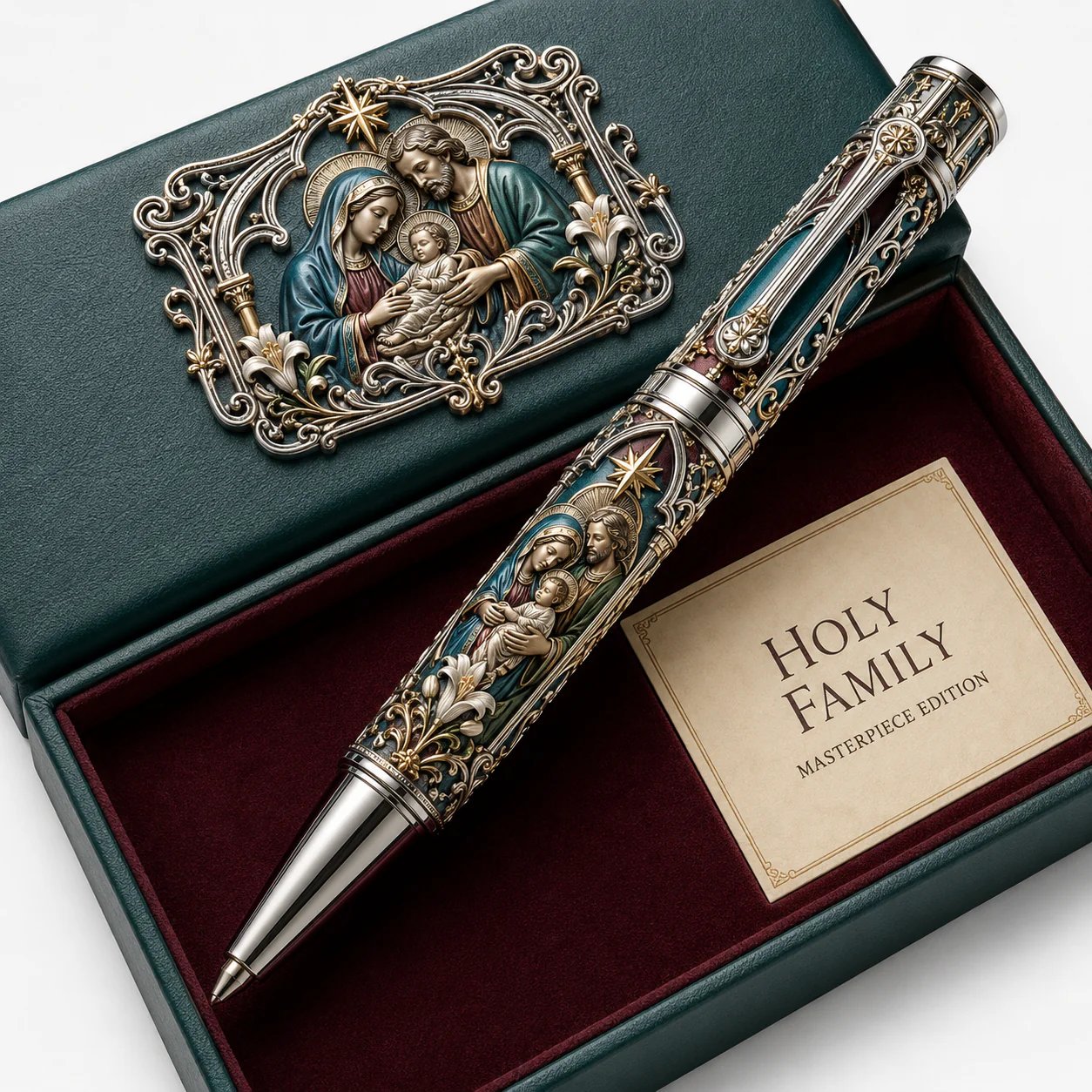 🔥🔥 LAST DAY 49% OFF – ✝️ Sacred Legacy Faith-Inspired Keepsake Pen Collection | 6 Devotional Designs for Prayer Journaling, Bible Study & Meaningful Christian Gifts 🖊️✨