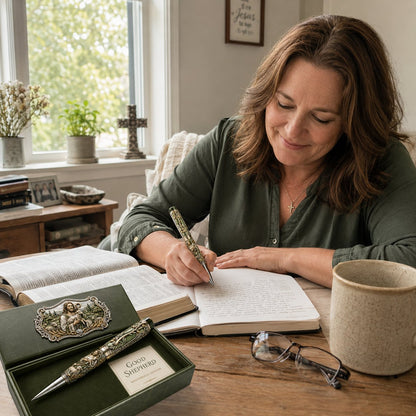 🔥🔥 LAST DAY 49% OFF – ✝️ Sacred Legacy Faith-Inspired Keepsake Pen Collection | 6 Devotional Designs for Prayer Journaling, Bible Study & Meaningful Christian Gifts 🖊️✨