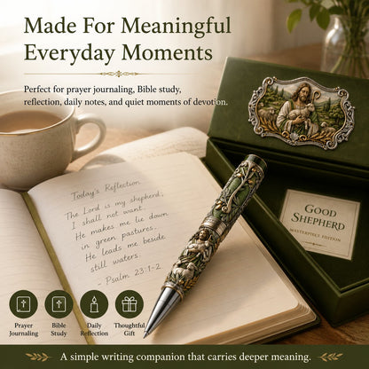 🔥🔥 LAST DAY 49% OFF – ✝️ Sacred Legacy Faith-Inspired Keepsake Pen Collection | 6 Devotional Designs for Prayer Journaling, Bible Study & Meaningful Christian Gifts 🖊️✨