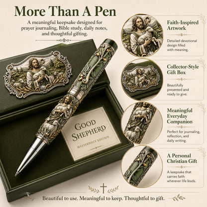🔥 LAST DAY 49% OFF – ✝️ Sacred Legacy Faith-Inspired Keepsake Pen Collection | 6 Devotional Designs for Prayer Journaling, Bible Study & Meaningful Christian Gifts 🖊️✨